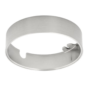 Round Under Cabinet Puck Light Ring for Recessed Fitting | Stainless Steel