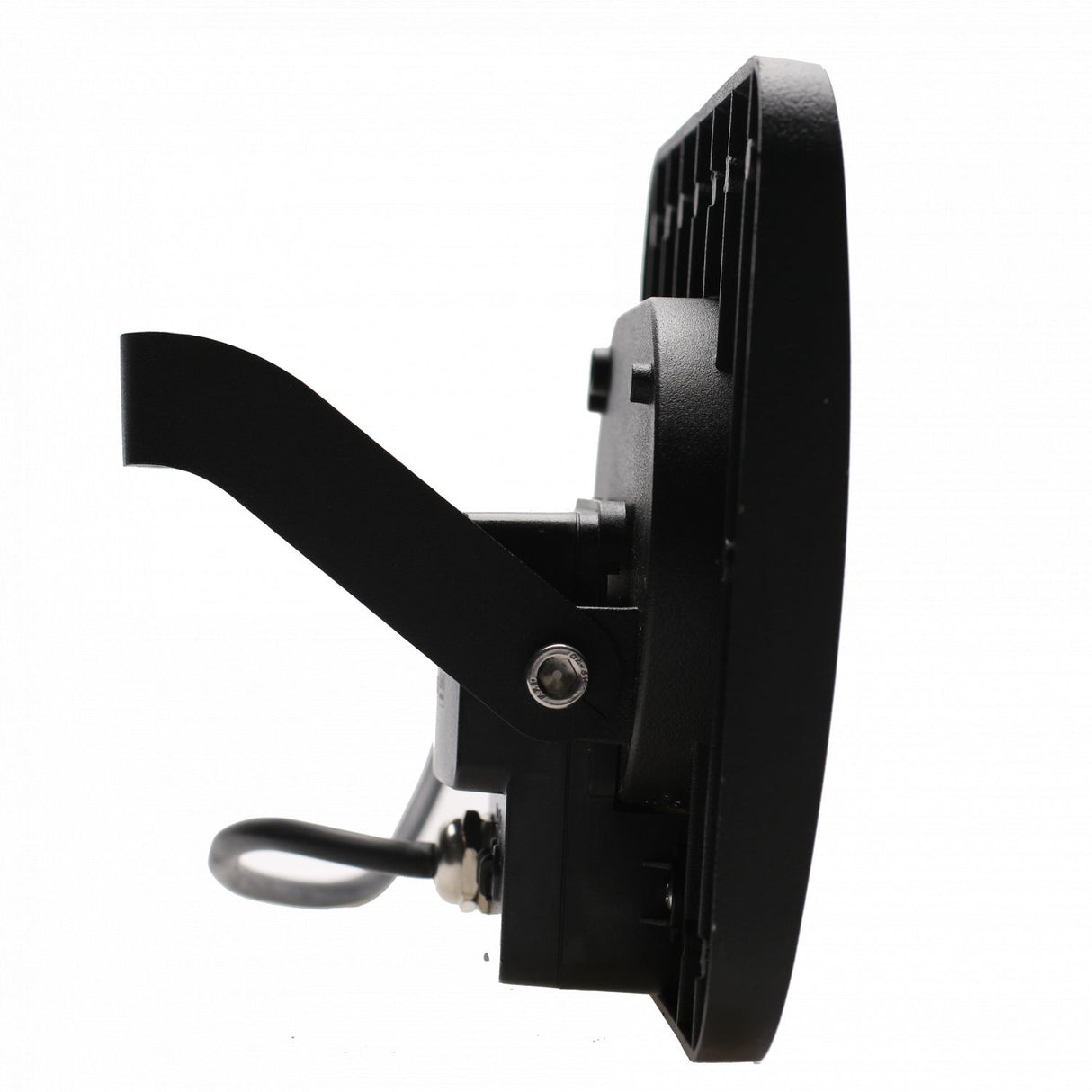 LED Mains Slim Flood Security Light | 10W 800lm 4000K | IP65 | Black | PIR Motion Sensor