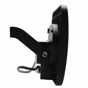 LED Mains Slim Flood Security Light | 20W 1600lm 4000K | IP65 | Black | PIR Motion Sensor | Remote Control