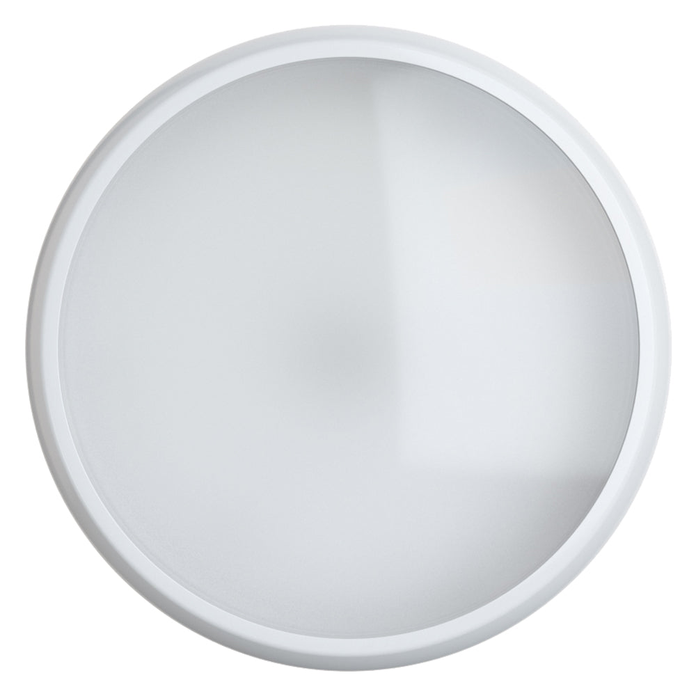 EUSTON CCT Slim Bulkhead Light Fitting | LED 14W 1430lm | CCT Tri-Colour Switchable | IP65 | 3hr Emergency Function | Microwave Motion Sensor