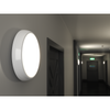 EUSTON CCT Slim Bulkhead Light Fitting | LED 14W 1430lm | CCT Tri-Colour Switchable | IP65 | 3hr Emergency Function