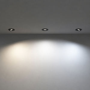 SPEY | Quad - Colour CCT | LED Tilt Adjustable Fire Rated Downlight | Dimmable 7W 750lm | IP65 | Matt Black - LightHub Direct