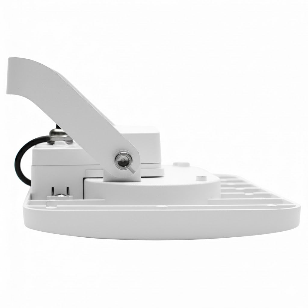 LED Mains Slim Flood Security Light | 30W 2400lm 4000K | IP65 | White