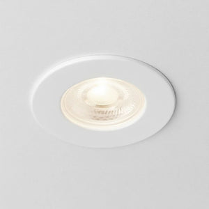 Trade 10 Pack | Fire Rated Dimmable Downlight Fitting | LED 5W 480lm | 4000K Warm White | IP65 | White