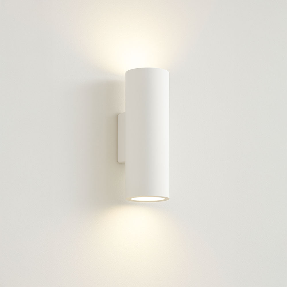 BURY GU10 Paintable Plaster Wall Uplighter | Up Down Light Effect ...