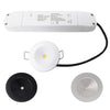 AXIO Mini Non Maintained LED Downlight Pin Spot Light | LED 2W 150lm | 6500K Daylight | IP20 | 3hr Emergency