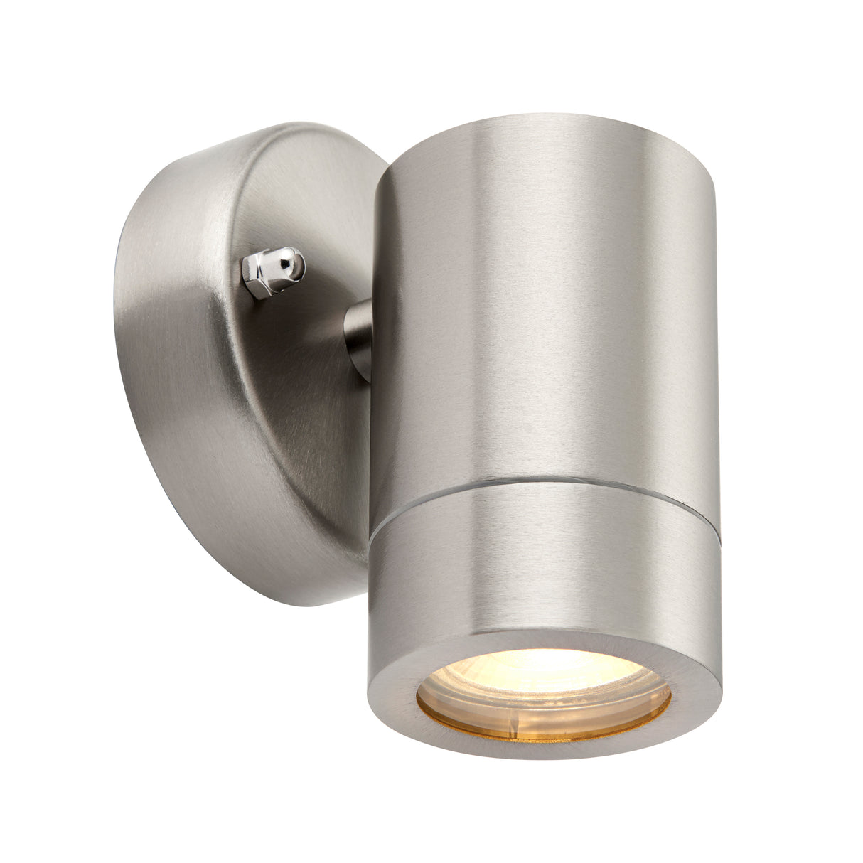 KEW Fixed Stainless Steel Down Outdoor Garden Porch Wall Light | GU10 | IP44 | 4000K Cool White