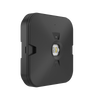 Surface LED Downlight Ceiling Spot Light | LED 3W 280lm | 6000K Daylight | IP44 Black | 3hr Emergency | Open Lens