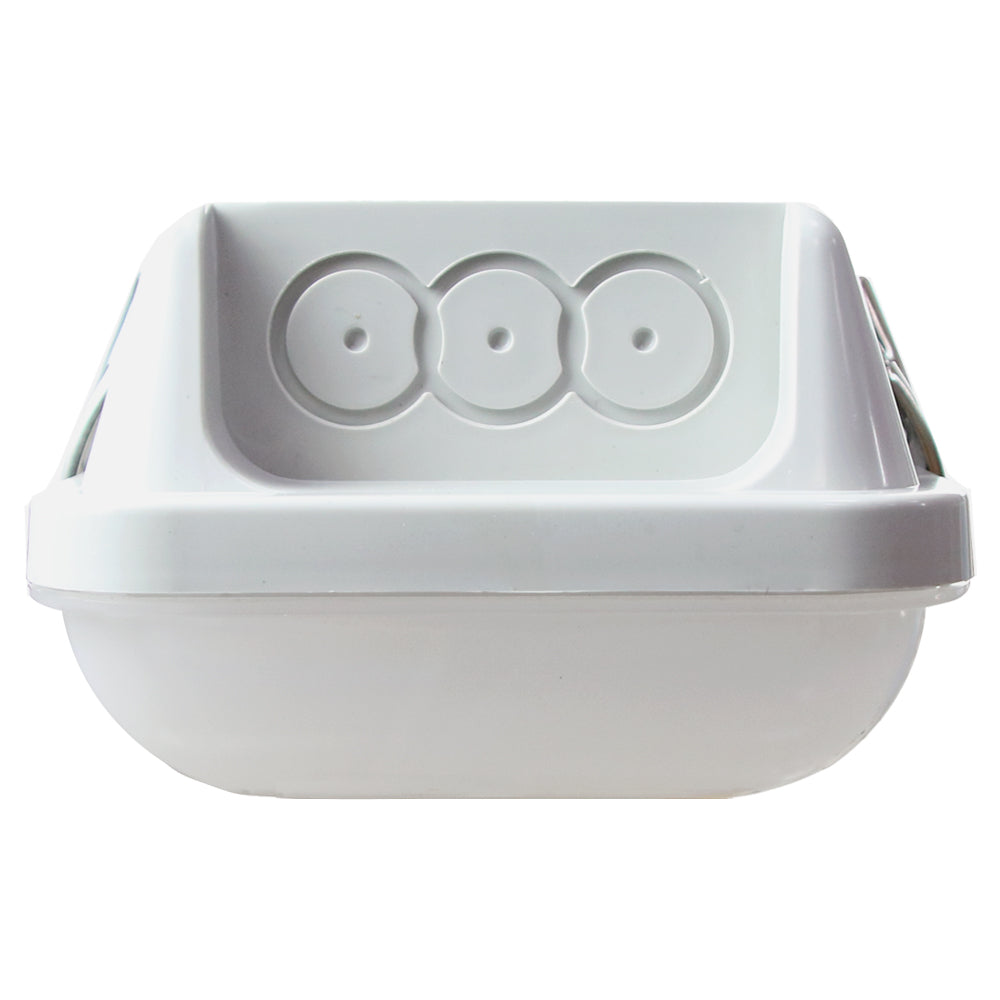 BANKSIDE Non-Corrosive LED Batten Light | 5ft Twin 6900lm | 4000K Neutral White | IP65 | 3hr Emergency Function | Microwave Motion Sensor