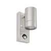 KEW Stainless Steel Down Outdoor PIR Sensor Porch Wall Light | GU10 | IP44 | PIR Sensor | 4000K Neutral White