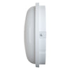 Side of SOHO 15W IP65 Small round ceiling or wall LED bulkhead light in white finish