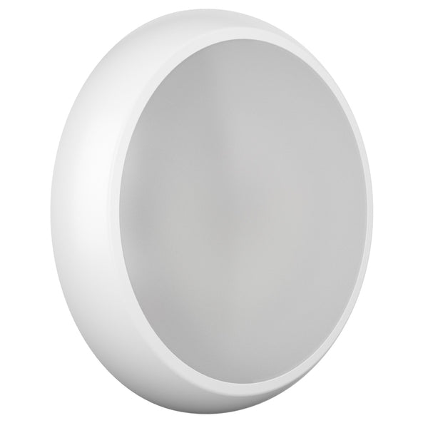 ACTON Slim Bulkhead Light | LED Multi Wattage 1800lm | Tri-Colour CCT | IP65 | 3hr Emergency Function