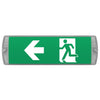 3W IP65 LED Emergency Bulkhead Light Fire Exit Sign Legend 3hr Maintained