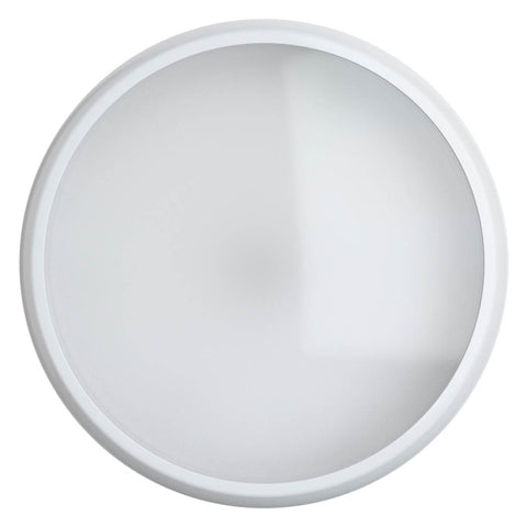EUSTON Slim Bulkhead Light Fitting | LED 14W 1000lm | 4000K Neutral White | IP54 | 3hr Emergency Function