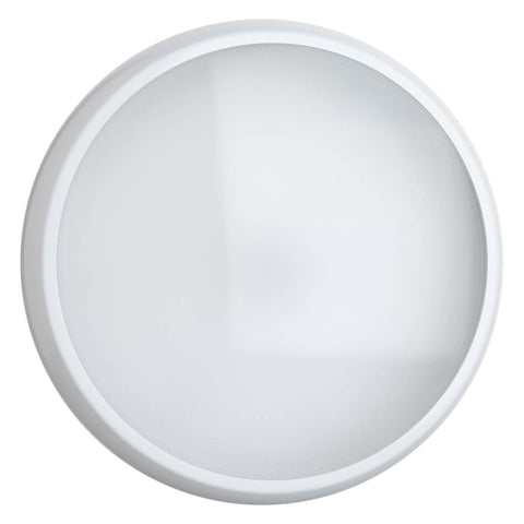 EUSTON Slim Bulkhead Light Fitting | LED 14W 1000lm | 4000K Neutral White | IP54 | 3hr Emergency Function