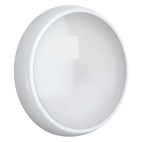 EUSTON Slim Bulkhead Light Fitting | LED 14W 1000lm | 4000K Neutral White | IP54 | 3hr Emergency Function