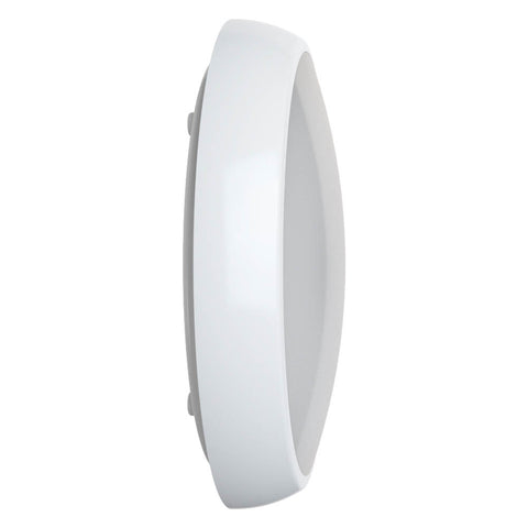 EUSTON Slim Bulkhead Light Fitting | LED 14W 1000lm | 4000K Neutral White | IP54 | 3hr Emergency Function
