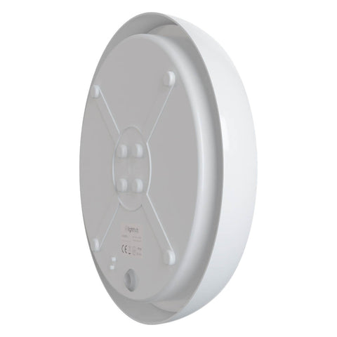 EUSTON Slim Bulkhead Light Fitting | LED 14W 1000lm | 4000K Neutral White | IP54 | 3hr Emergency Function