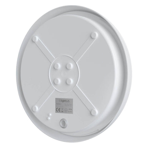 EUSTON Slim Bulkhead Light Fitting | LED 14W 1000lm | 4000K Neutral White | IP54 | 3hr Emergency Function