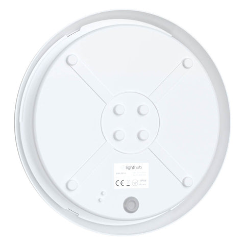 EUSTON Slim Bulkhead Light Fitting | LED 14W 1000lm | 4000K Neutral White | IP54 | 3hr Emergency Function