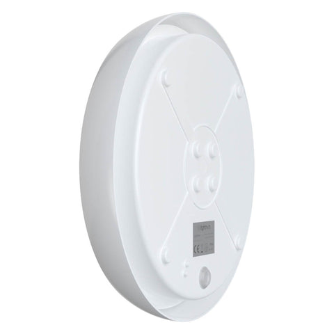 EUSTON Slim Bulkhead Light Fitting | LED 14W 1000lm | 4000K Neutral White | IP54 | 3hr Emergency Function