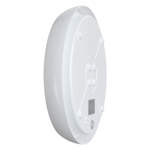 EUSTON Slim Bulkhead Light Fitting | LED 14W 1000lm | 4000K Neutral White | IP54 | 3hr Emergency Function