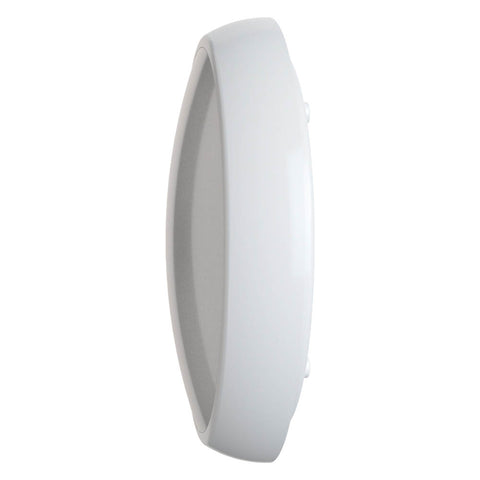 EUSTON Slim Bulkhead Light Fitting | LED 14W 1000lm | 4000K Neutral White | IP54 | 3hr Emergency Function