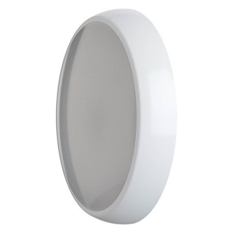 EUSTON Slim Bulkhead Light Fitting | LED 14W 1000lm | 4000K Neutral White | IP54 | 3hr Emergency Function