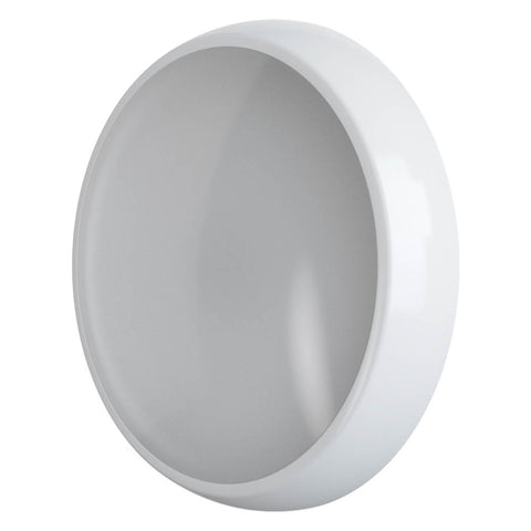 EUSTON Slim Bulkhead Light Fitting | LED 14W 1000lm | 4000K Neutral White | IP54 | 3hr Emergency Function