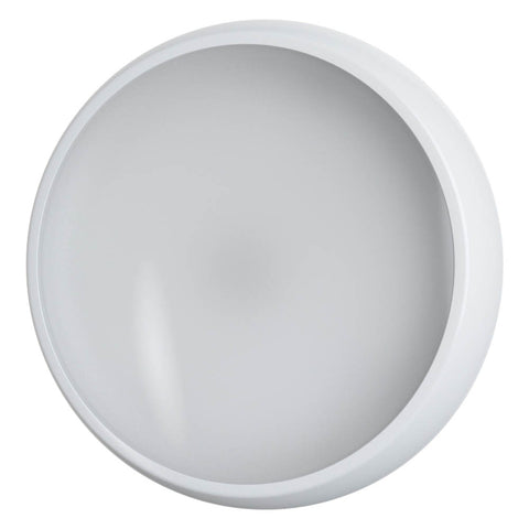 EUSTON Slim Bulkhead Light Fitting | LED 14W 1000lm | 4000K Neutral White | IP54 | 3hr Emergency Function