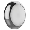 BALHAM 18W IP65 Chrome Round LED Bulkhead With Emergency Maintained Function