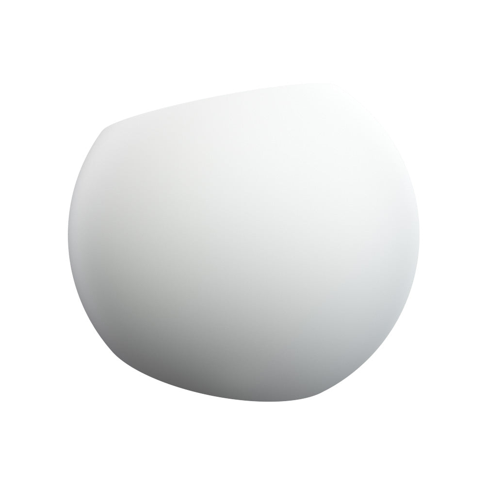 BEXLEY G9 Round Paintable Plaster Uplighter Fitting | Up Down Light Effect | 3000K Warm White Dimmable