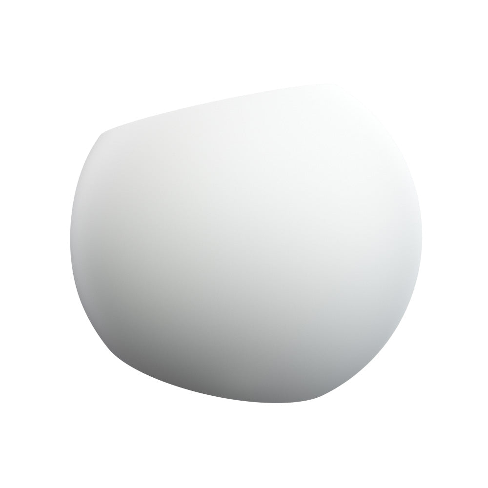 BEXLEY G9 Round Paintable Plaster Uplighter Fitting | Up Down Light Effect | 3000K Warm White Dimmable