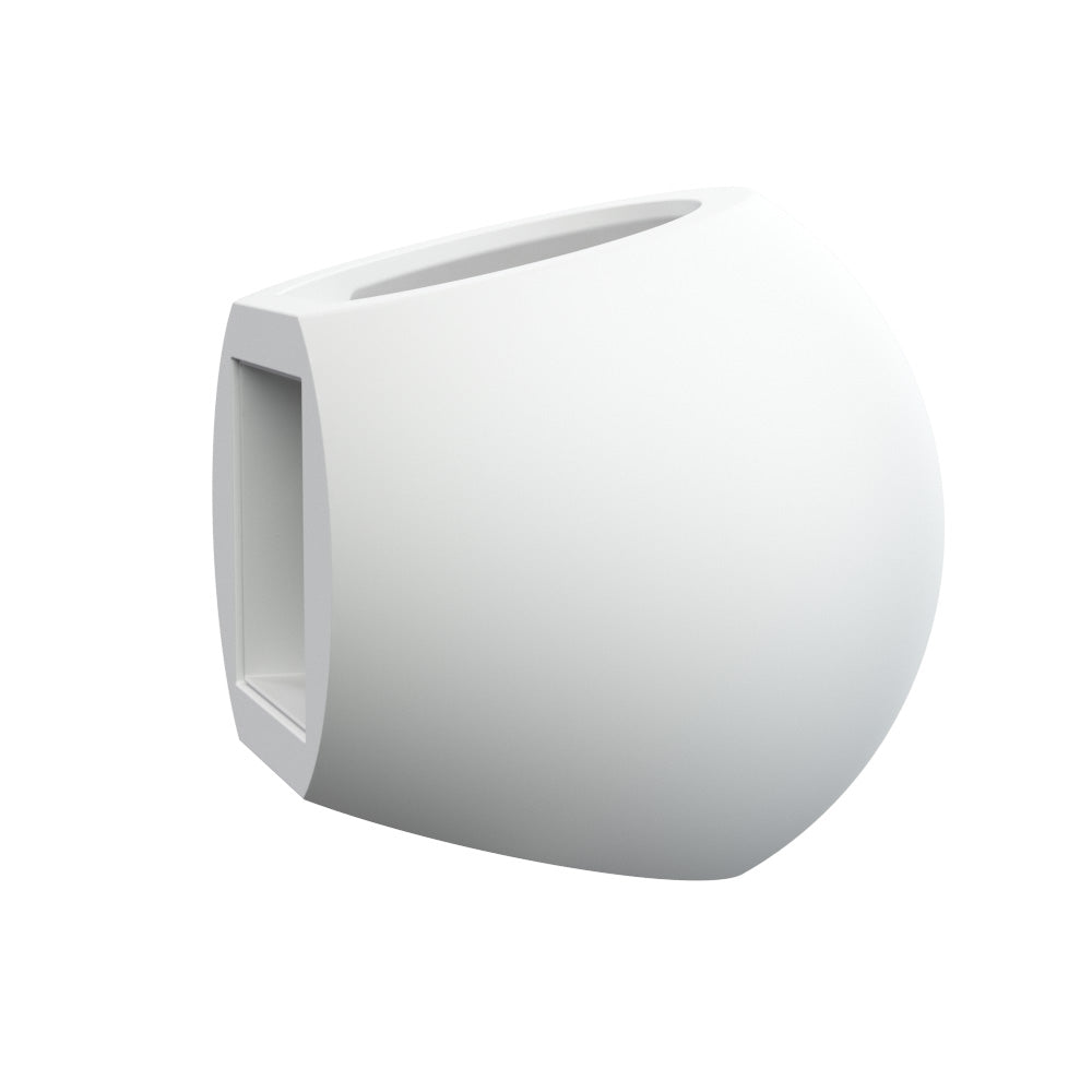 BEXLEY G9 Round Paintable Plaster Uplighter Fitting | Up Down Light Effect | 3000K Warm White Dimmable