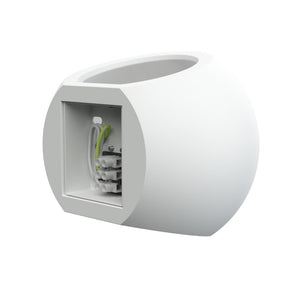 BEXLEY G9 Round Paintable Plaster Uplighter Fitting | Up Down Light Effect | 3000K Warm White Dimmable
