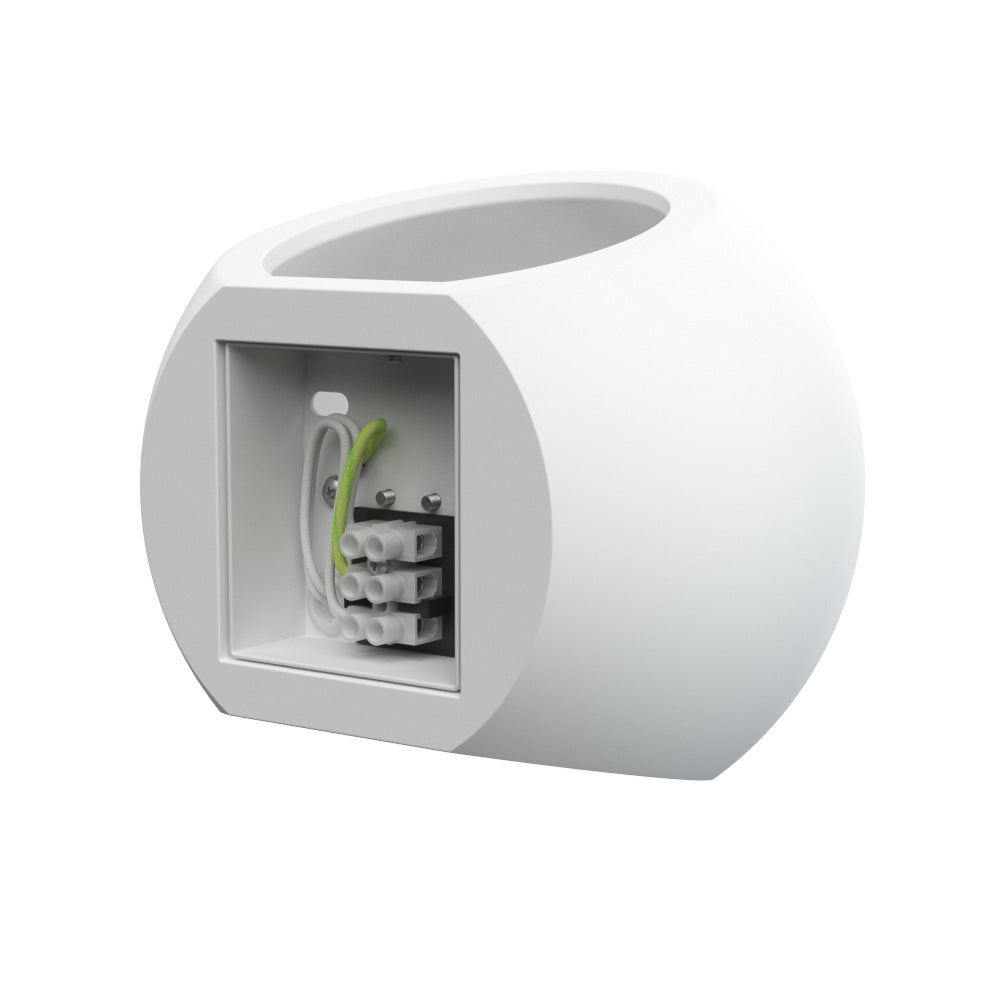 BEXLEY G9 Round Paintable Plaster Uplighter Fitting | Up Down Light Effect | 3000K Warm White Dimmable