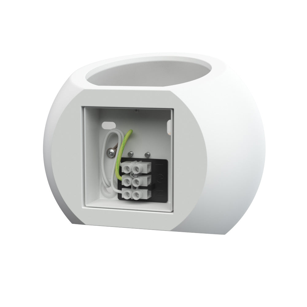 BEXLEY G9 Round Paintable Plaster Uplighter Fitting | Up Down Light Effect | 3000K Warm White Dimmable