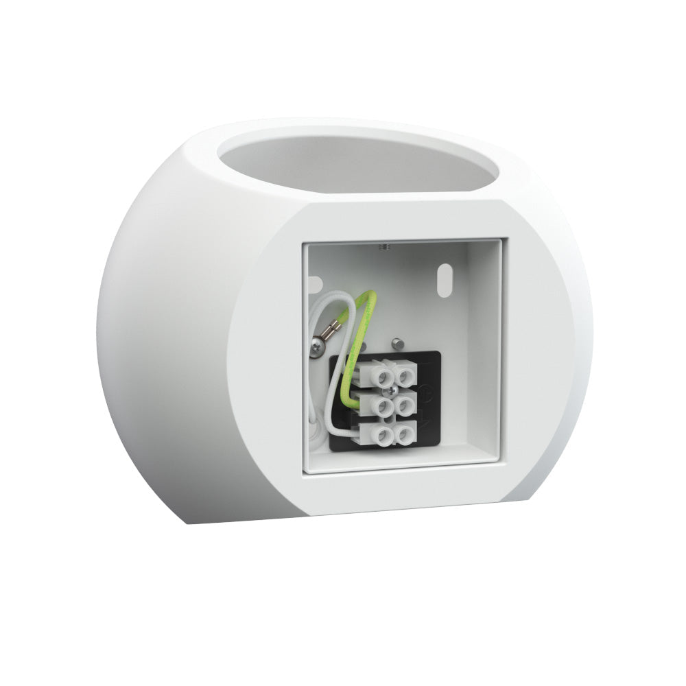 BEXLEY G9 Round Paintable Plaster Uplighter Fitting | Up Down Light Effect | 3000K Warm White Dimmable