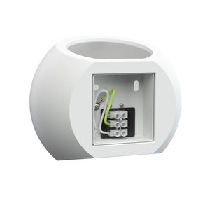 BEXLEY G9 Round Paintable Plaster Uplighter Fitting | Up Down Light Effect | 3000K Warm White Dimmable
