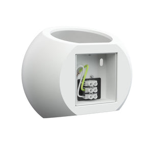 BEXLEY G9 Round Paintable Plaster Uplighter Fitting | Up Down Light Effect | 3000K Warm White Dimmable