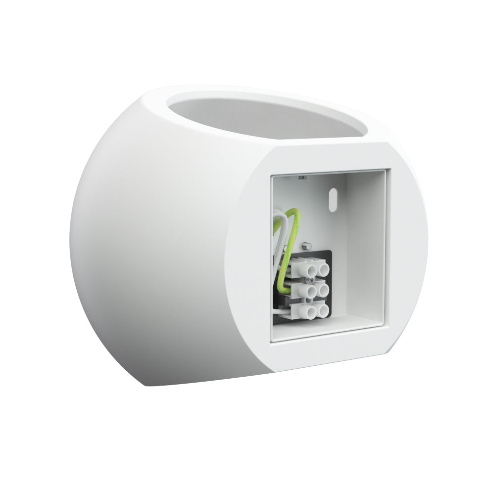 BEXLEY G9 Round Paintable Plaster Uplighter Fitting | Up Down Light Effect | 3000K Warm White Dimmable