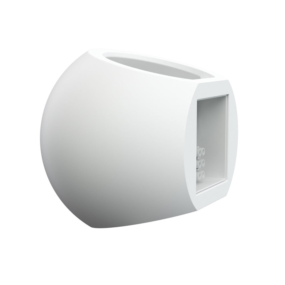 BEXLEY G9 Round Paintable Plaster Uplighter Fitting | Up Down Light Effect | 3000K Warm White Dimmable