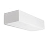 LAMBERT Rectangle Paintable Wall Plaster Uplighter Fitting | E14 (SES) | Up Light Effect | 2700K Warm White Dimmable