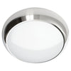 DALSTON Dome Bulkhead Light Fitting | LED 17W 1500lm | CCT Tri-Colour | IP65 | Polished Chrome