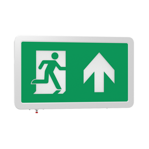 MAGNA Over Door Fire Exit Box Running Man Light | LED 4W 200lm | 6000K Daylight White | IP20 | 3hr Emergency Function | Left Arrow
