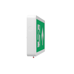 MAGNA Over Door Fire Exit Box Running Man Light | LED 4W 200lm | 6000K Daylight White | IP20 | 3hr Emergency Function | Left Arrow
