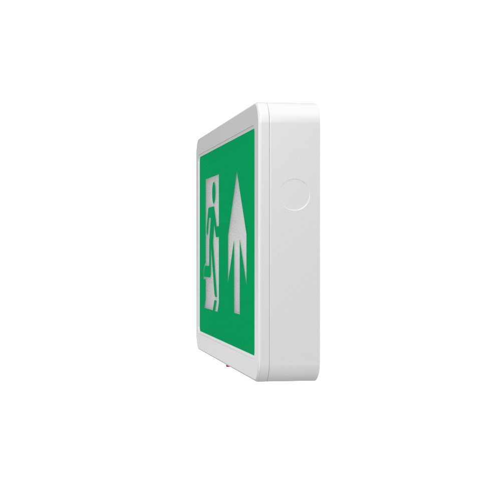 MAGNA Over Door Fire Exit Box Running Man Light | LED 4W 200lm | 6000K Daylight White | IP20 | 3hr Emergency Function | Left Arrow