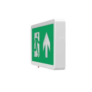 MAGNA Over Door Fire Exit Box Running Man Light | LED 4W 200lm | 6000K Daylight White | IP20 | 3hr Emergency Function | Left Arrow