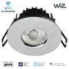 WiZ Smart App Wifi IFTTT Fire Rated Dimmable Downlight | LED 10W 750lm | CCT Tri-Colour | IP65 | Polished Chrome