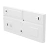 EDGE Slim Over Door Exit Box Running Man Light | LED 3W 200lm | 6000K Daylight White | IP20 | 3hr Emergency Function | LEFT Arrow